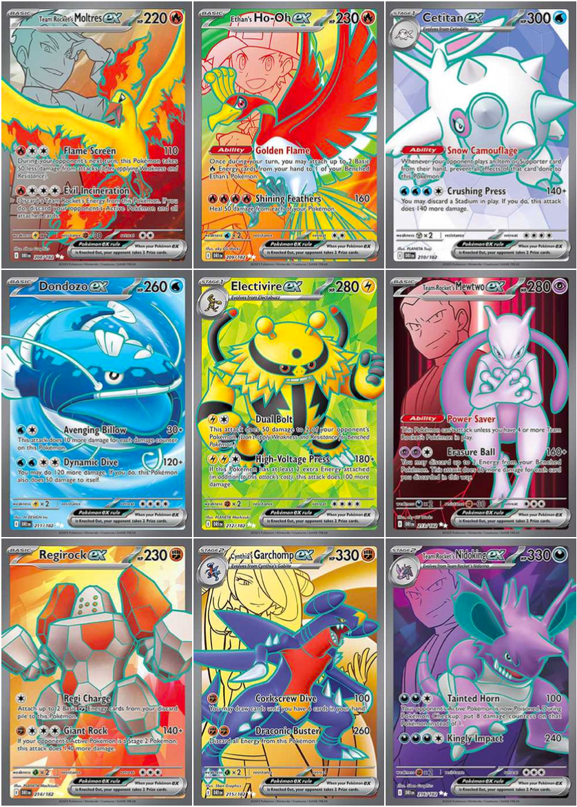SV10 - Destined Rivals Master Set (Grayscale Placeholders + Holofoil & Reverse) and Complete Set Tracker – Scarlet and Violet Expansion