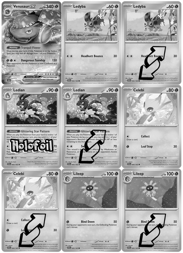 SV07 - Stellar Crown Master Set Tracker (Includes Grayscale Card Placeholders + Holofoil & Reverse Indicators) - Scarlet and Violet Expansion Digital Download