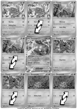 Destined Rivals Master Set (Grayscale Placeholders + Holofoil & Reverse) and Complete Set Tracker – Scarlet and Violet Expansion