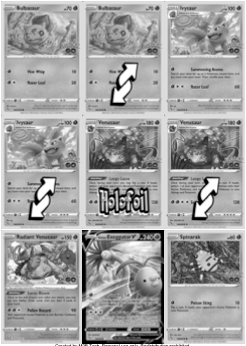 SWSH10.5 - Sword and Shield - Pokémon GO Promo Master Set Tracker (Includes Grayscale Card Placeholders + Holofoil and Reverse Indicators) Digital Download