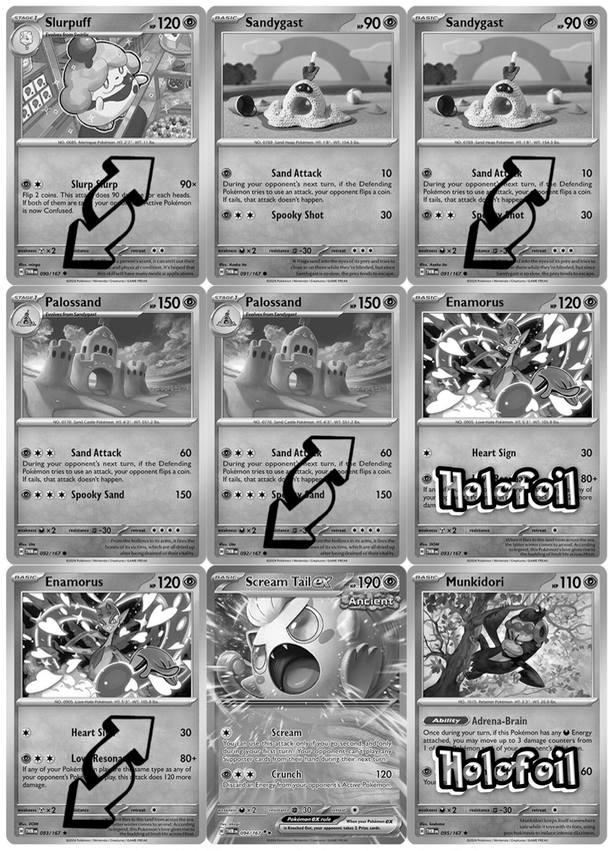 SV06 - Twilight Masquerade Master Set Tracker (Includes Grayscale Card Placeholders + Holofoil & Reverse Indicators) - Scarlet and Violet Expansion Digital Download