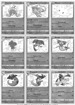 SWSH04.5 - Sword and Shield - Shining Fates & Shiny Vault Master Set Tracker (Includes Grayscale Card Placeholders + Holofoil and Reverse Indicators) Digital Download
