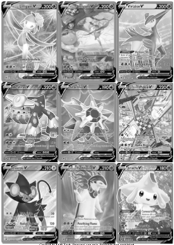 SWSH10 - Astral Radiance & Trainer Gallery Master Set Tracker (Includes Grayscale Card Placeholders + Holofoil and Reverse Indicators) Digital Download