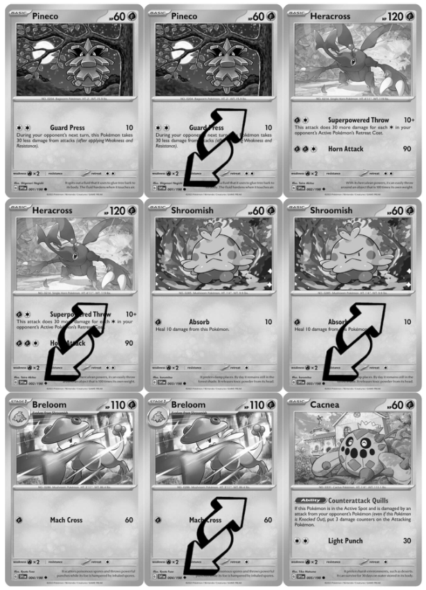 SV01 - Scarlet and Violet Base Set Master Set Tracker (Includes Grayscale Card Placeholders + Holofoil & Reverse Indicators) Digital Download