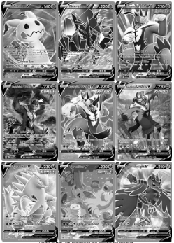 SWSH05 - Sword and Shield - Battle Styles Master Set Tracker (Includes Grayscale Card Placeholders + Holofoil and Reverse Indicators) Digital Download