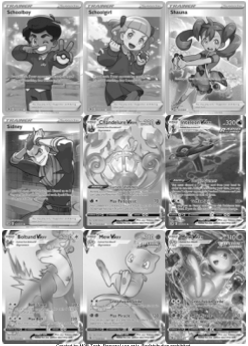 SWSH08 - Sword and Shield - Fusion Strike Master Set Tracker (Includes Grayscale Card Placeholders + Holofoil and Reverse Indicators) Digital Download