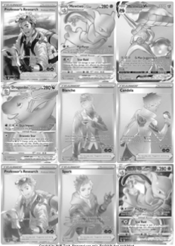 SWSH10.5 - Sword and Shield - Pokémon GO Promo Master Set Tracker (Includes Grayscale Card Placeholders + Holofoil and Reverse Indicators) Digital Download