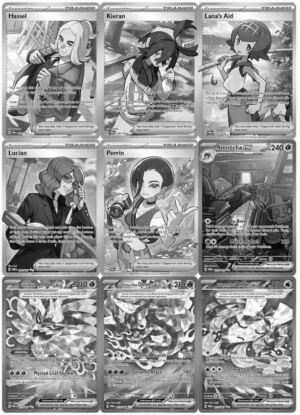 SV06 - Twilight Masquerade Master Set Tracker (Includes Grayscale Card Placeholders + Holofoil & Reverse Indicators) - Scarlet and Violet Expansion Digital Download
