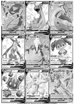 SWSH04.5 - Sword and Shield - Shining Fates & Shiny Vault Master Set Tracker (Includes Grayscale Card Placeholders + Holofoil and Reverse Indicators) Digital Download