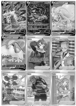 SWSH11 - Sword and Shield - Lost Origin & Trainer Gallery Master Set Tracker (Includes Grayscale Card Placeholders + Holofoil and Reverse Indicators) Digital Download