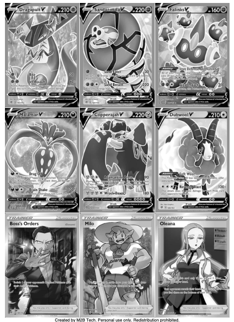 SWSH02 - Sword and Shield - Rebel Clash Master Set Tracker (Includes Grayscale Card Placeholders + Holofoil and Reverse Indicators) Digital Download