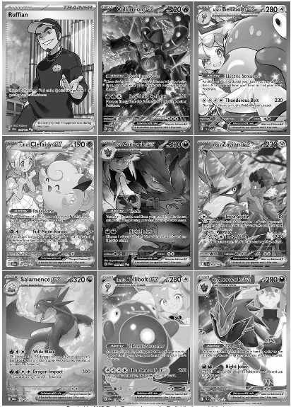 SV09 - Pokémon TCG 5-in-1 Binder Pages PDF Journey Together – Master Sets and Complete Sets (Color and Grayscale) + Graded Overlay (Color)