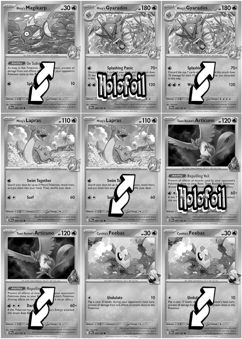 SV10 - Destined Rivals Master Set (Grayscale Placeholders + Holofoil & Reverse) and Complete Set Tracker – Scarlet and Violet Expansion