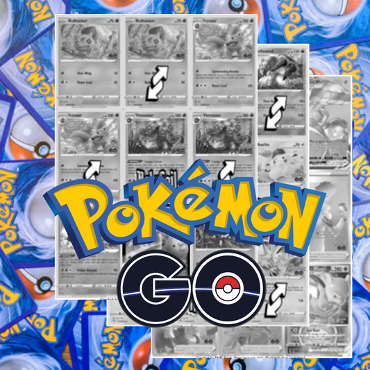 SWSH10.5 - Sword and Shield - Pokémon GO Promo Master Set Tracker (Includes Grayscale Card Placeholders + Holofoil and Reverse Indicators) Digital Download