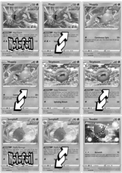 SWSH07 - Sword and Shield - Evolving Skies Master Set Tracker (Includes Grayscale Card Placeholders + Holofoil and Reverse Indicators) Digital Download