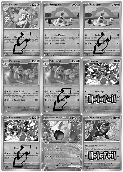 SV06 - Twilight Masquerade Master Set Tracker (Includes Grayscale Card Placeholders + Holofoil & Reverse Indicators) - Scarlet and Violet Expansion Digital Download